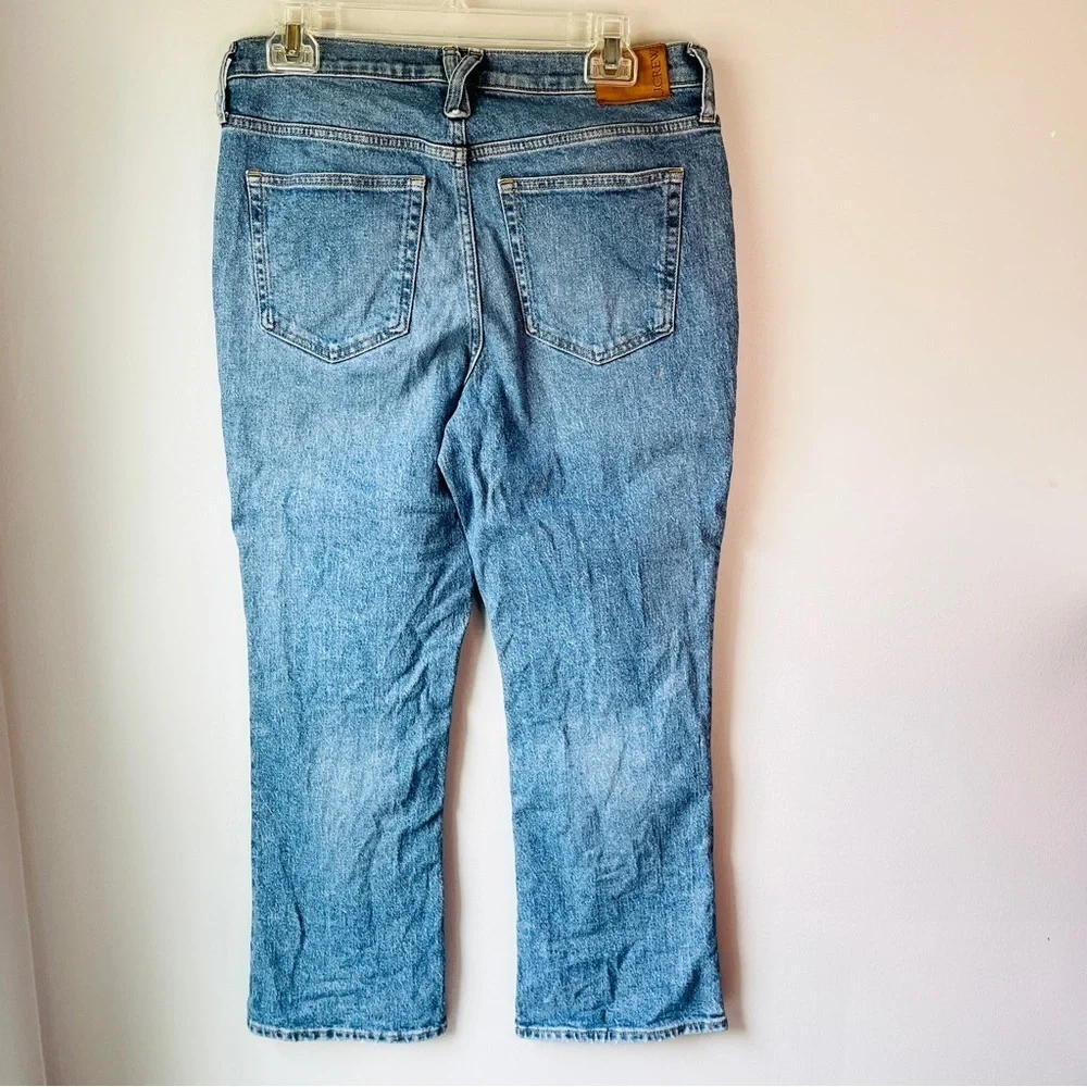 J. Crew 10” Demi Boot Cut Crop Denim Jeans